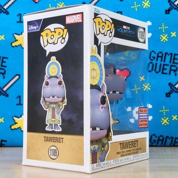 Funko PoP Marvel Studios Moon Knight Taweret #1189 Limited Edition Collectible - Picture 2 of 11